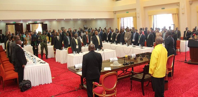 Burundi talks in Kampala. Museveni chaired this session but another meeting has so far failed to materialise.