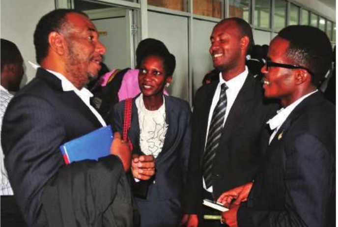 While Mohamed had some early wins, the rest of the Mbabazi lawyers struggled