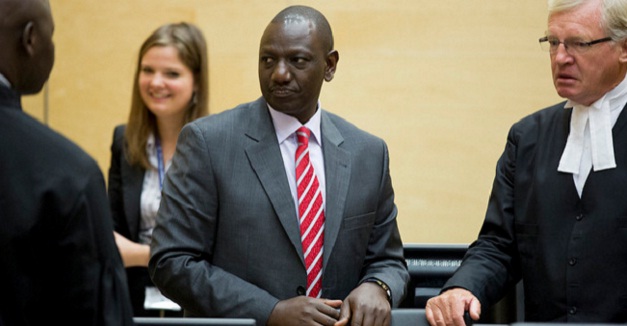 Ruto at the Hague last year. FILE PHOTO BY ICC