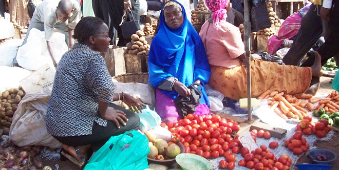 Uganda’s economy is dominated by the informal sector like these market venders. Experts have advised government to give incentives to the informal sector so as to grow the country’s tax base