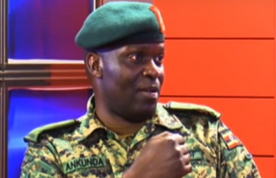 Recent NBS screenshot of Paddy Ankunda, the UPDF spokesman