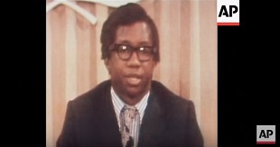 Screenshot of Kibedi in AP video in the 1970s