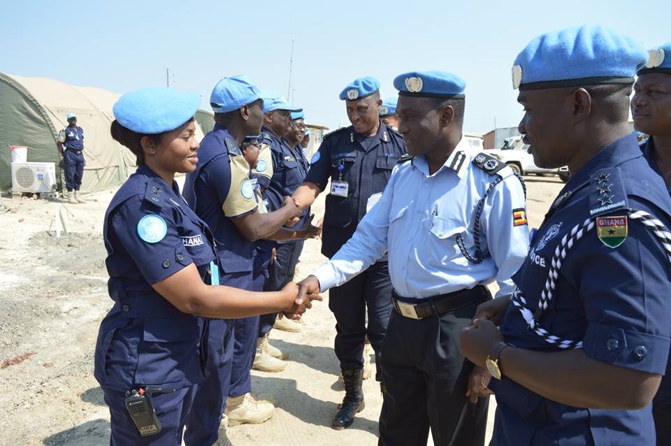 Yiga on duty in south sudan