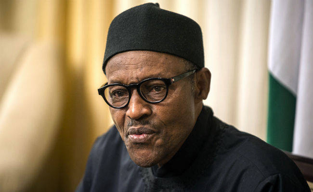 Nigerian president Muhammadu Buhari