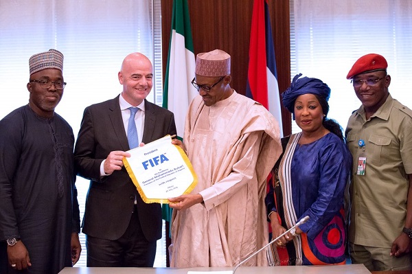 Buhari and Infantino