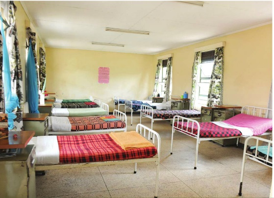 One of the dormitories at the Alcohol and Drug Unit at Butabika Hospital. INDEPENDENT/JIMMY SIYA