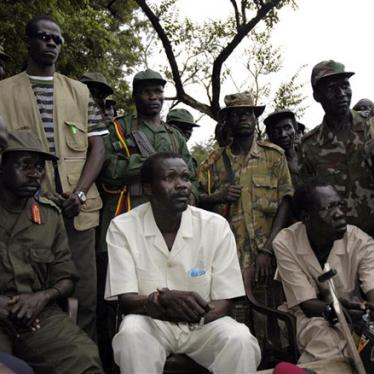 File photo of  LRA leaders led by Kony. LRA causing havoc in CAR.