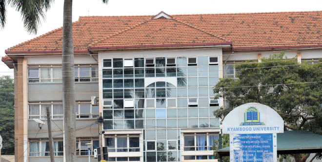 The main administration block at Kyambogo University. The university has not had a substantive VC for years. INDEPENDENT/JIMMY SIYA