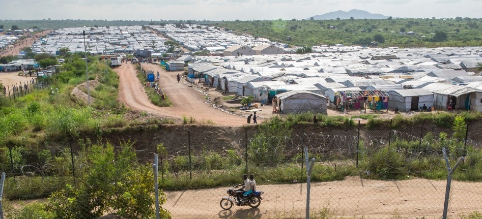 A refugee camp in South Sudan