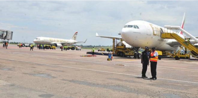 Entebbe Airport. INDEPENDENT / JIMMY SIYA