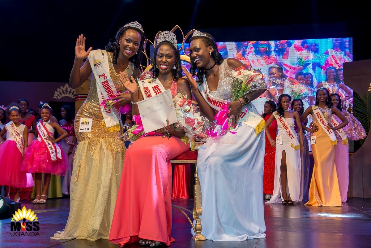 Leah Kagasa edged out finalists, first runner-up Charlotte Kyohairwe, 20, and second runner-up Ritah Ricky Mutoni, 22.