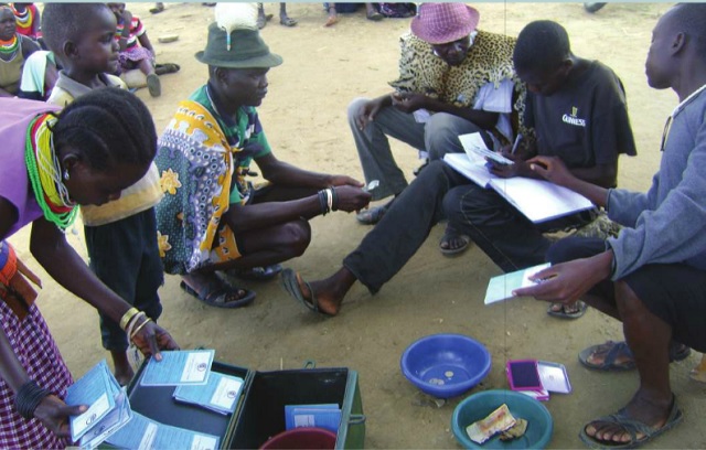 A village savings and loan association (VSLA) group in the northeastern sub-region of Karamoja. The World Bank report says farmers in northern Uganda are desperate for credit and extension services Independent/Ronald Musoke