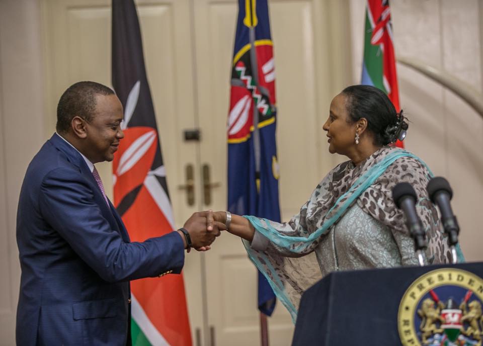 Foreign Affairs Cabinet Secretary Amina Mohamed