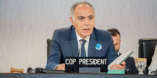 Moroccan foreign minister Salaheddine Mezouar 