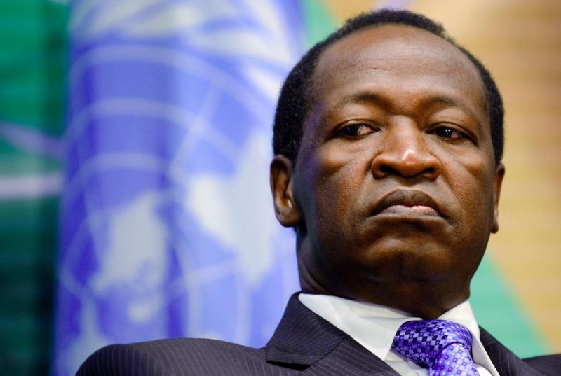 Burkina Faso former president Blaise Compaore in exile