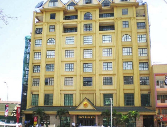 Crane Bank headquarters in Kampala.