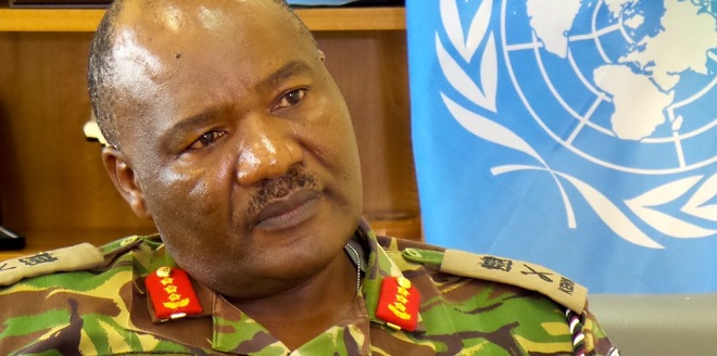 Kenya's Ondieki fired by the UN. Kenya has hit back, withdrawing troops.