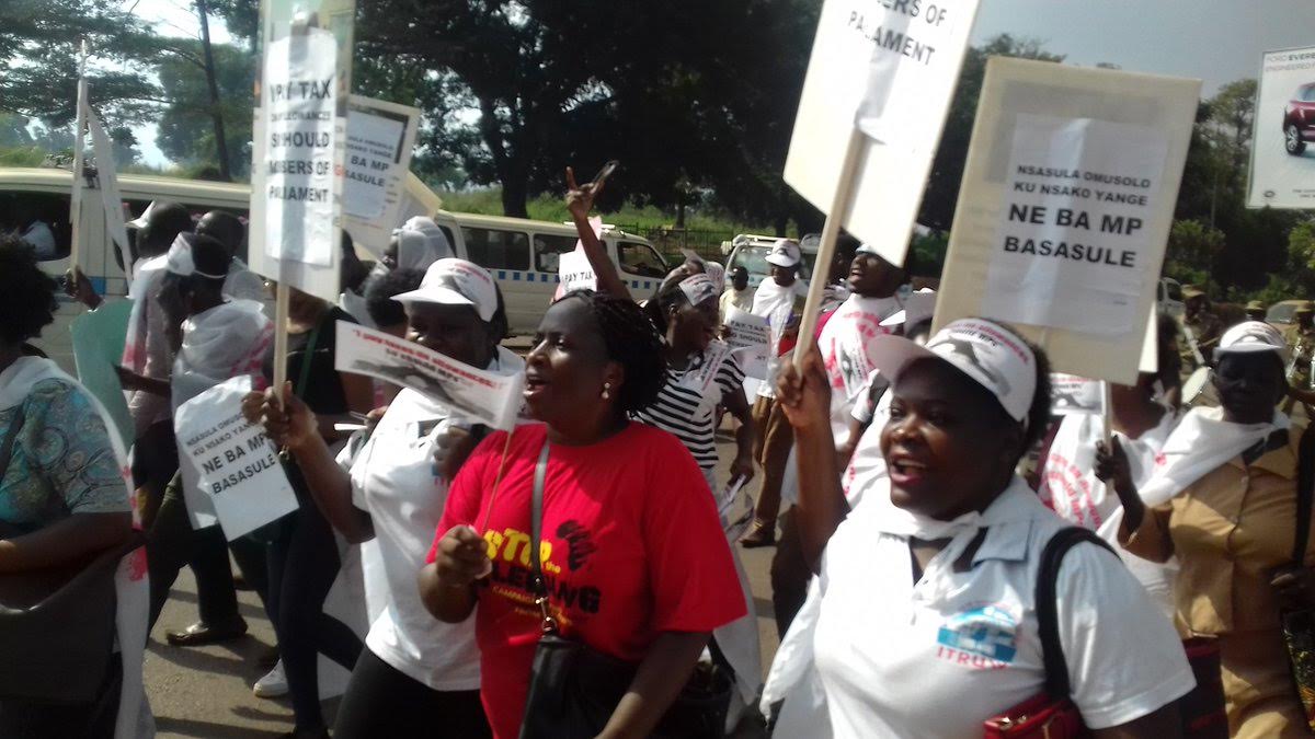 Civil society takes MPs tax protest to the streets
