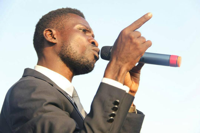 Image result for bobi wine in amsterdam