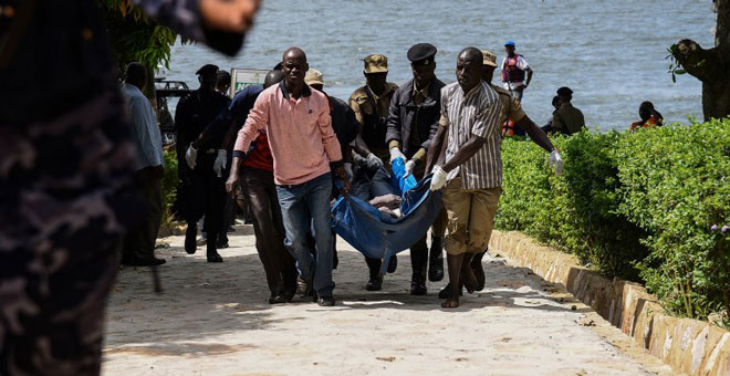 Image result for uganda boat rescue