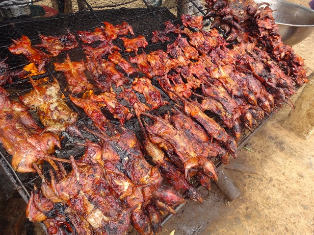 Mother selling roasted rat meat to sustain family in Kasese