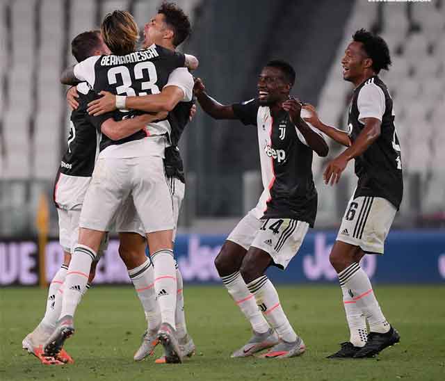 Juventus win Serie A title for ninth consecutive season