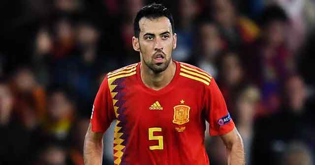 Busquets: I hope I can continue playing for Spain for a long time