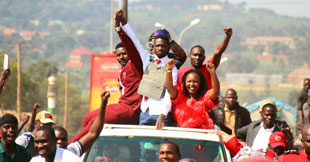 Bobi Wine's roaring campaign