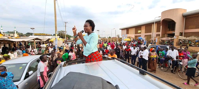 Nancy Kalembe's pledge of job creation excites Kwania youths