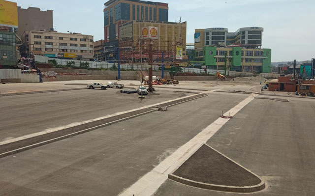 Completion of old taxi park renovation works behind schedule