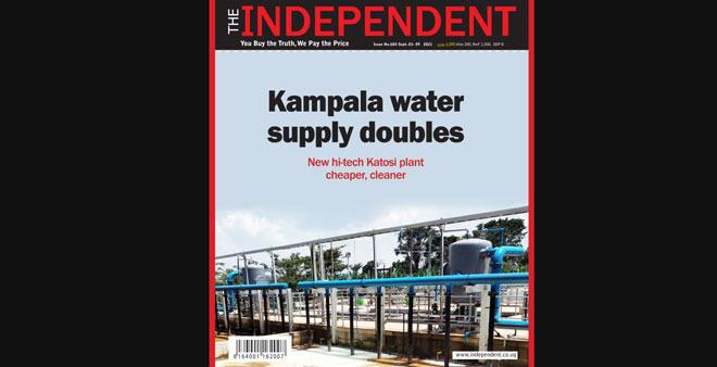 IN THE INDEPENDENT: Kampala water supply doubles - Independent