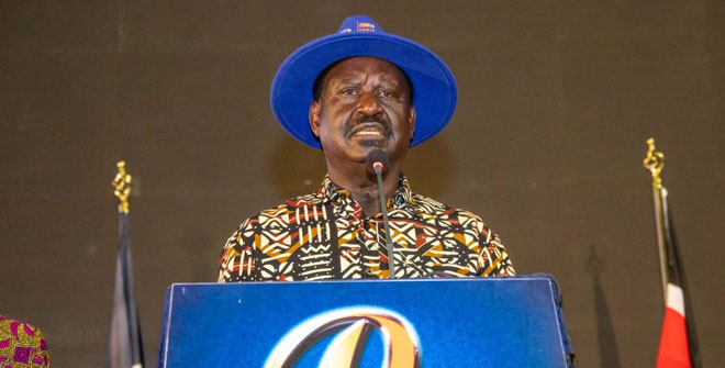 Odinga asks Azimio supporters to stay calm, going to court