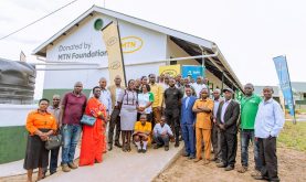 ISINGIRO MTN Uganda Hands Over A 3 classroom Block At Frontiers PEAS 