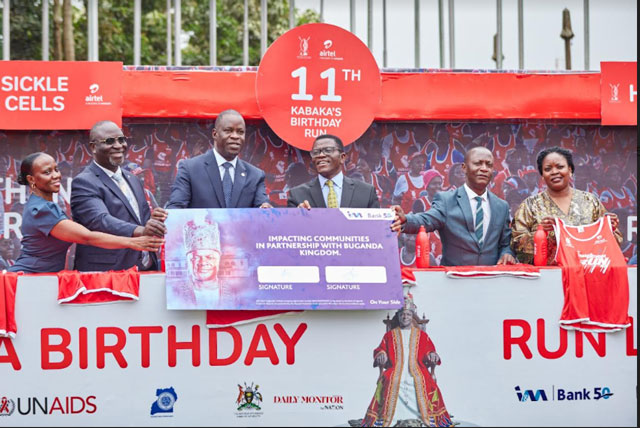 Katikkiro Hails Airtel Uganda As 11th Kabaka Birthday Run Is Launched Katikkiro Hails Airtel Uganda As 11th Kabaka Birthday Run Is Launched