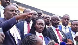 Martha Karua held at Entebbe airport, faces deportation