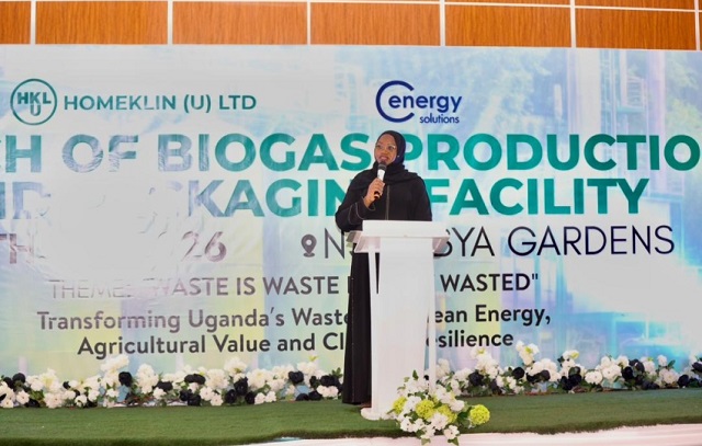 KCCA launches biogas production and packaging facility