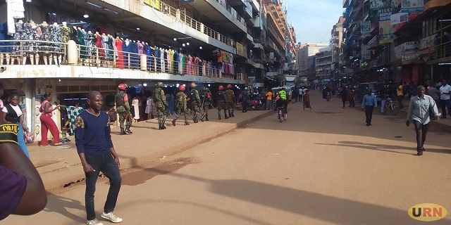 KCCA evicts street vendors in city, streets now walkable