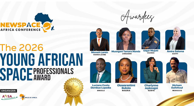Uganda’s Mujuni one of 8 picked for the Young African Space Professionals Award