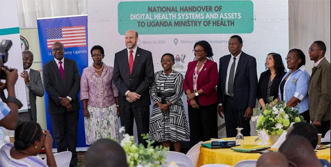 U.S-backed health systems transition to Ugandan control in major digital shift