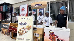 Carrefour Uganda rewards early shoppers