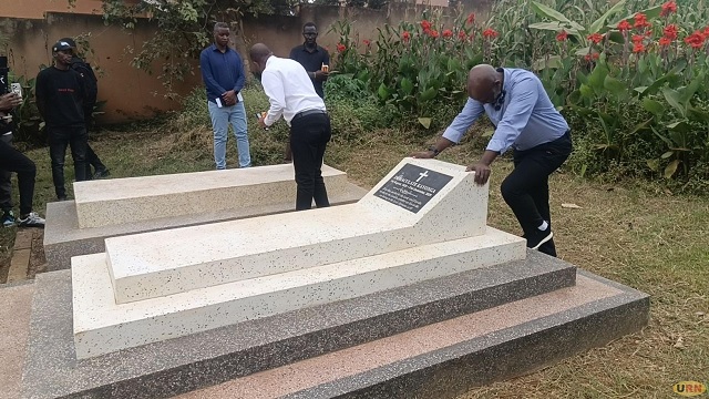 Dr. Muganga visits parents’ graves to affirm Ugandan roots