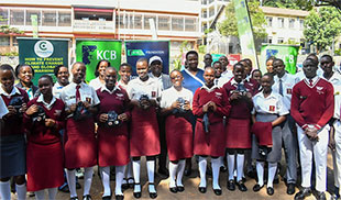 KCB Bank Uganda helps students at Kololo SS plan for the future