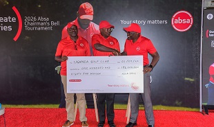 Absa Bank Uganda renews title sponsorship of Chairman's Bell golf tournament