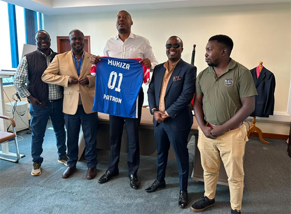 Mukiza is new patron of Big League club Mutolere SC Kisoro