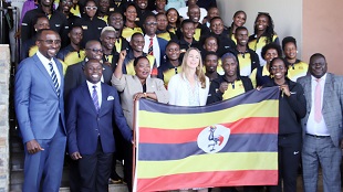 Uganda flags off team for 2026 Commonwealth Games