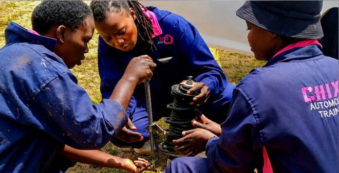 Kenyan women move under the bonnet as EVs take off